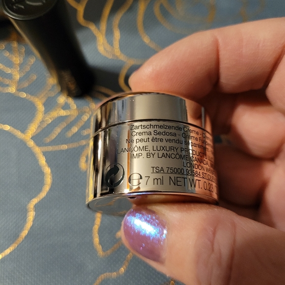 Lancome lipstick l'absolu Rouge cream n eye/face absolue cream set NWT - Picture 4 of 16